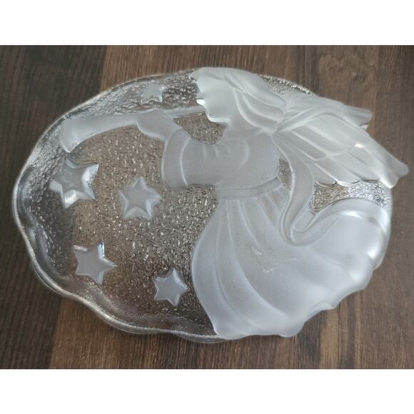 MIKASA Angel Song Frost 6" Candy Nut Sweet Dish Bowl - Picture 2 of 4